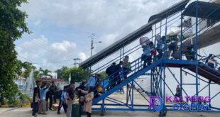 H-6 Lebaran, Arus Mudik Laut di Pelabuhan Sampit Capai Puncak